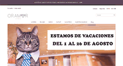 Desktop Screenshot of oramor.com